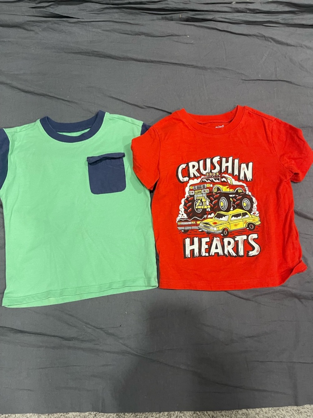 Kids Graphic T-Shirt Lot - Mixed Bright Colors - Picture 8 of 13